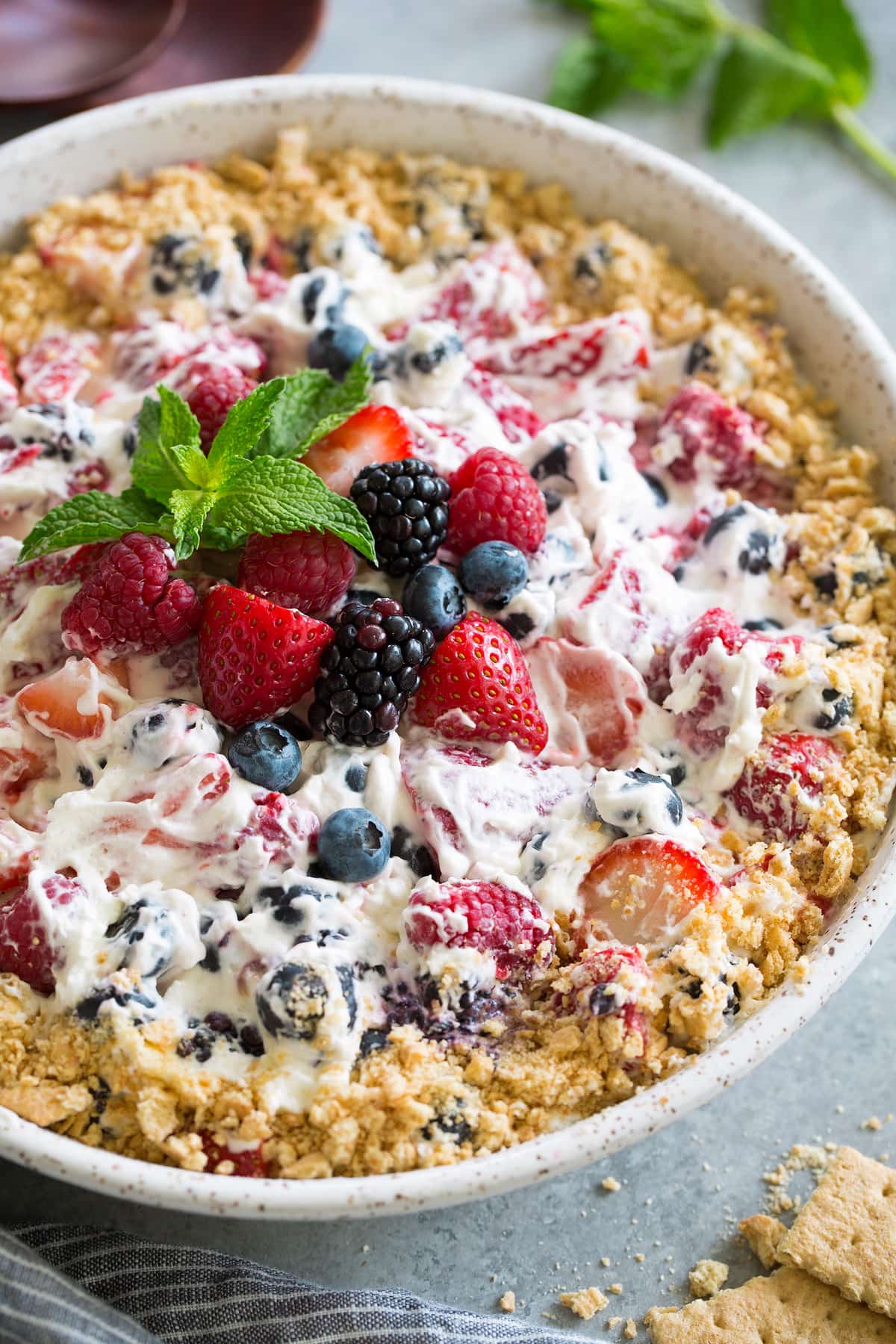Berry Cheesecake Fruit Salad: Your Go-To Dessert or Side for Gatherings